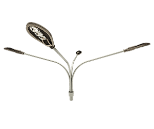 Консольный кронштейн четырехрожковой