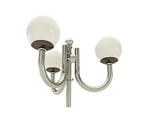 Кронштейн торшерный трехрожковый