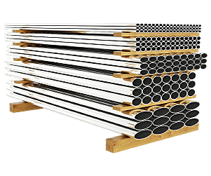 Трубы овальные 08пс