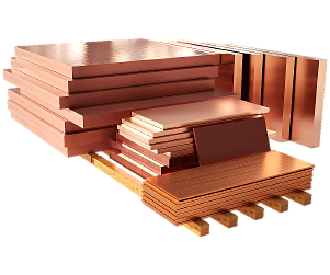 Медная плита