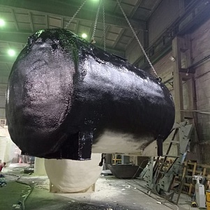 Емкость стальная тостостенная РГС-20 м3