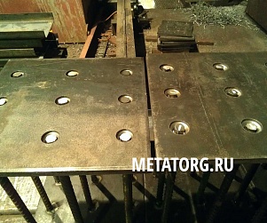 Сварные анкерные плиты