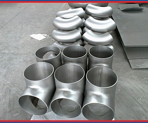 Тройники титановые ВТ1-0 ГОСТ 17376-2001