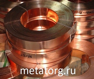Лента медная