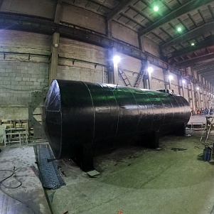 Резервуар стальной РГСД-18 м3 двустенный