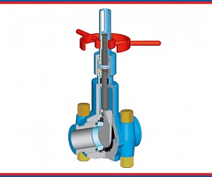 Задвижки с резиновым уплотнителем ЗПРМ