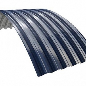 Арочный профнастил продольно-гнутый С44ПГ-1047-0.7