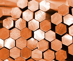 Шестигранник медный М0