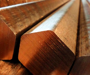 Шестигранник медный М3