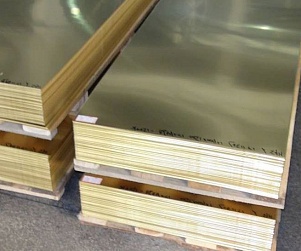 Лист латунный ЛМц58-2