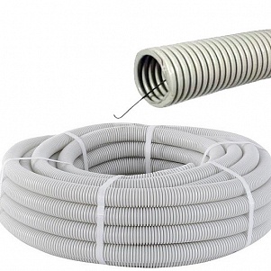 Труба гофрированная ПВХ 20 мм ДКС